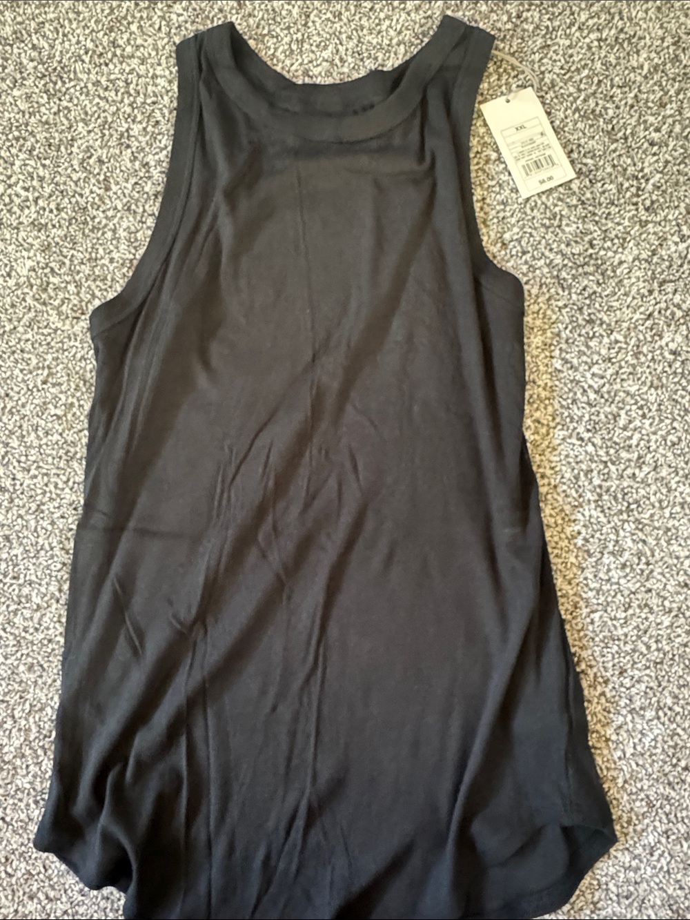 a new day Black Racerback Scoop Tank Top
